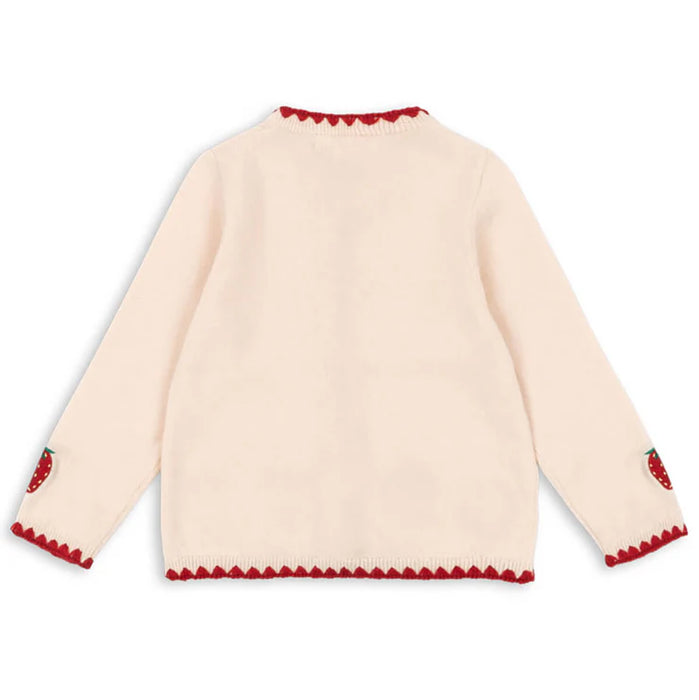 KONGES SLØJD - COLLETTE CARDIGAN BUTTERCREAM