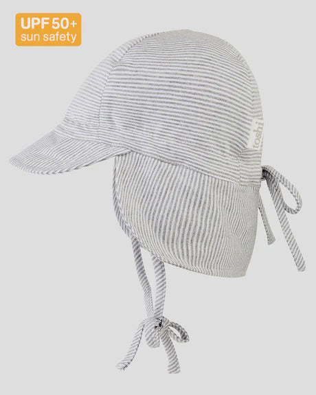 TOSHI - BABY FLAP CAP DOVE