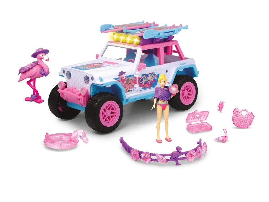 DICKIE Flamingo Jeep 22cm - The Kids Store