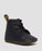 DR MARTENS Crib Baby Leather Lace Bootie - Black Mason - The Kids Store