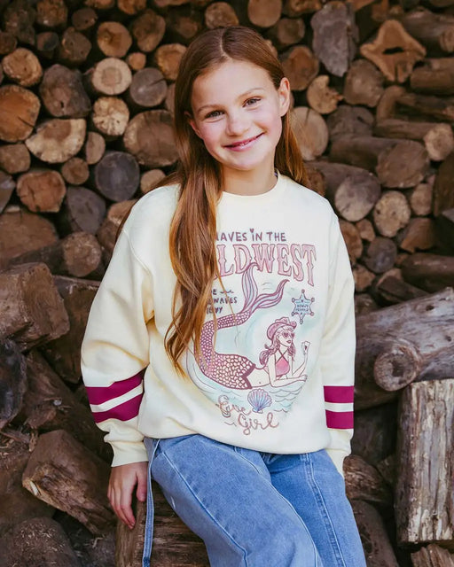 EVE GIRL - COASTAL COWGIRL CREW LEMON