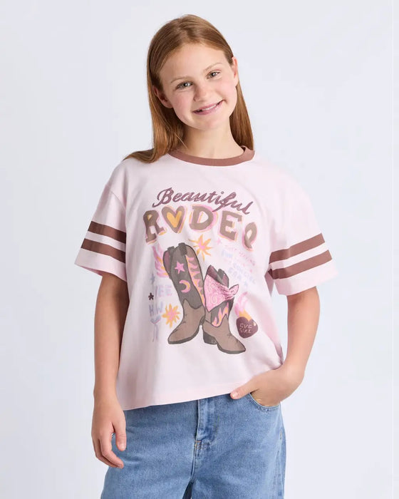EVE GIRL - DUSTY TEE PINK