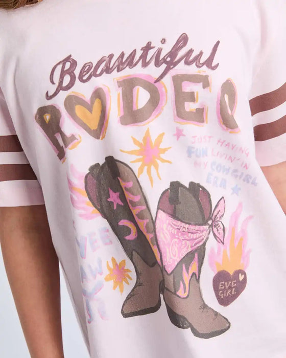 EVE GIRL - DUSTY TEE PINK