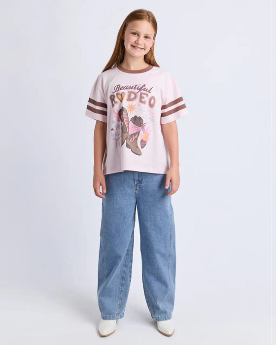 EVE GIRL - DUSTY TEE PINK