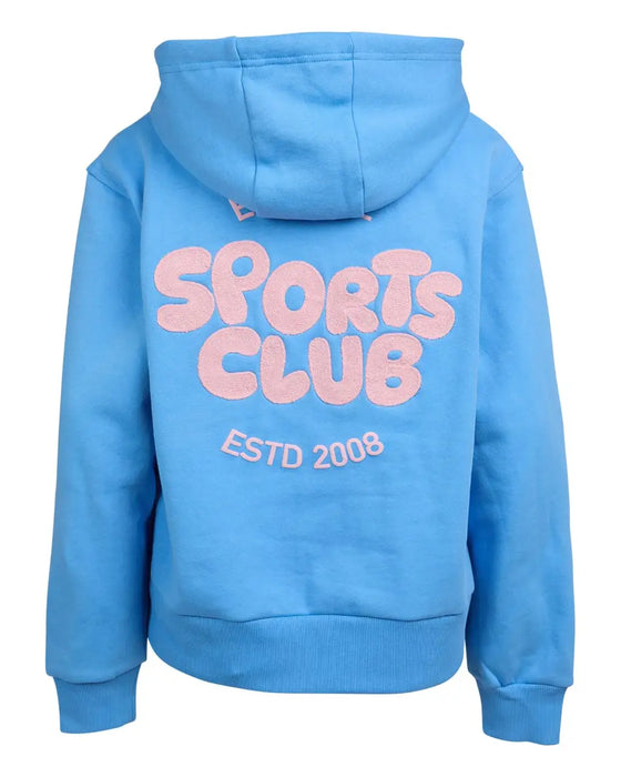 EVE GIRL - SPORTS CLUB HOODIE BLUE