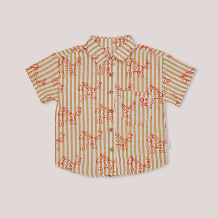 OLIVE AND THE CAPTAIN - HOLD YOUR HORSES SHORT SLEEVE SHIRT