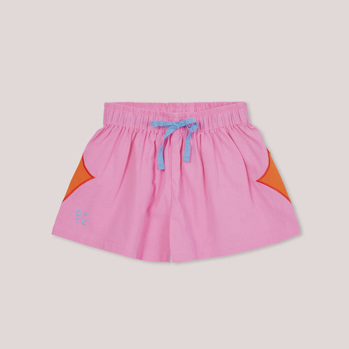 OLIVE AND THE CAPTAIN - HOWDY STAR WIDE SHORTS FLOSS