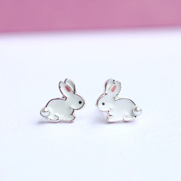 LAUREN HINKLEY - BUNNY EARRINGS IN TRINKET BOX