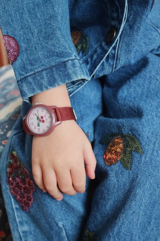 KONGES SLØJD - KIDS WATCH CHERRY