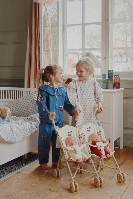 KONGES SLØJD - MAGOT SEQUIN DENIM SHIRT VITAMINS