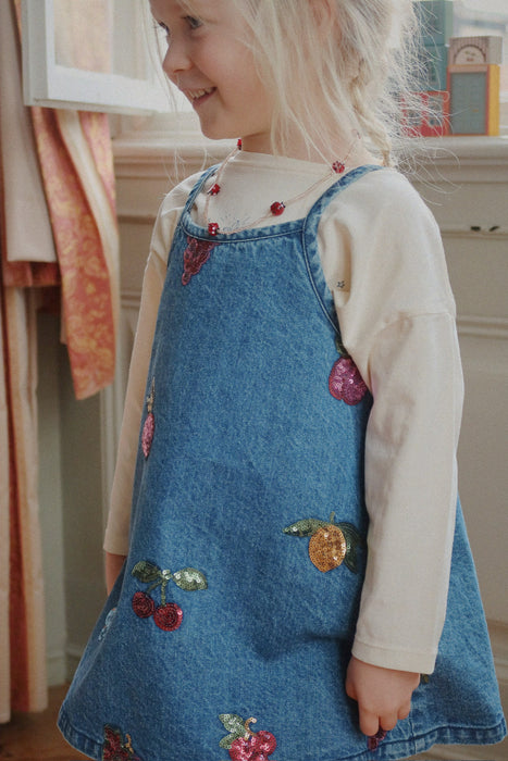 KONGES SLØJD - MAGOT SEQUIN STRAP DRESS VITAMINS