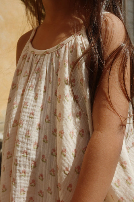 KONGES SLØJD - COCO STRAP DRESS GOTS CARTA ROSA