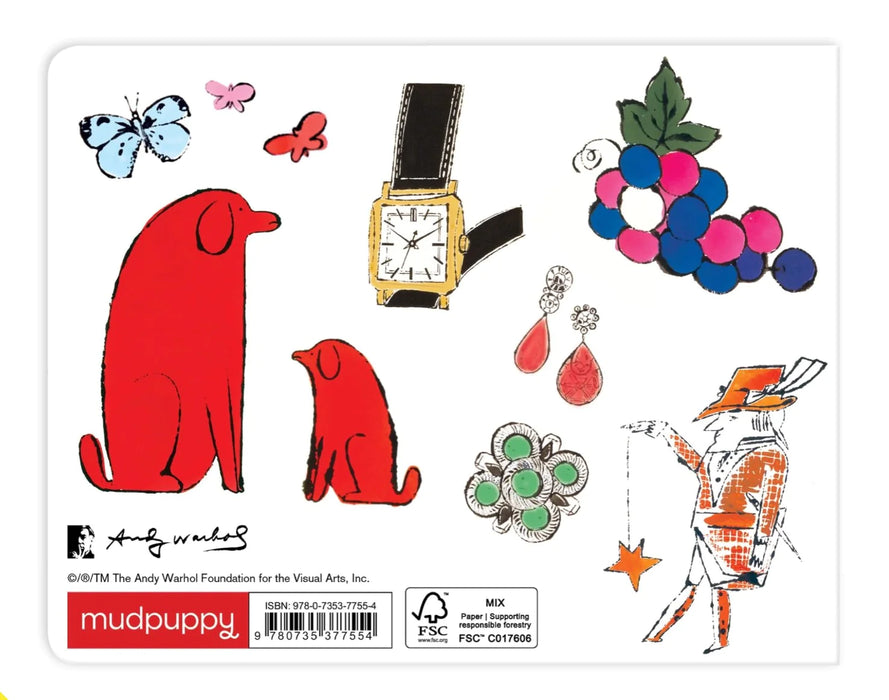 MUDPUPPY - Andy Warhol ABC's Board Book - The Kids Store