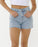 RIP CURL - TABBY DENIM SHORT VINTAGE BLUE