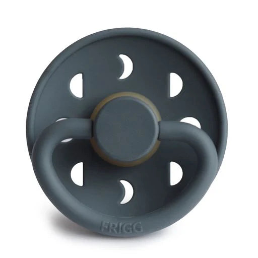 FRIGG- LATEX MOON PHASE RUBBER PACIFIER SLATE