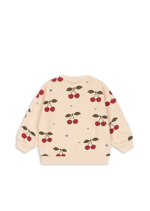 KONGES SLØJD - LOU SWEATSHIRT CHERRY BESTIE