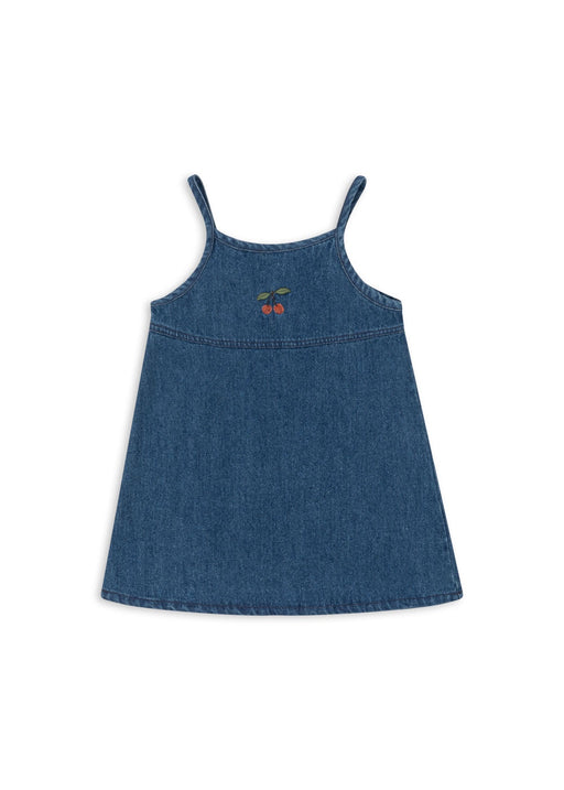 KONGES SLØJD - MARGOT STRAP DRESS DENIM BLUE