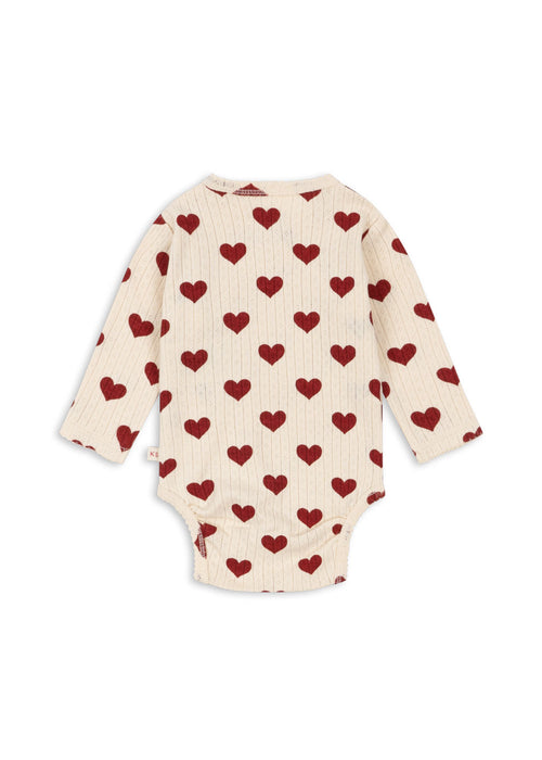 KONGES SLØJD - MINNIE KIMONO BODYSUIT AMOUR ROUGE