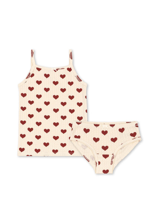 KONGES SLØJD - MINNIE UNDERWEAR SET AMOUR ROUGE