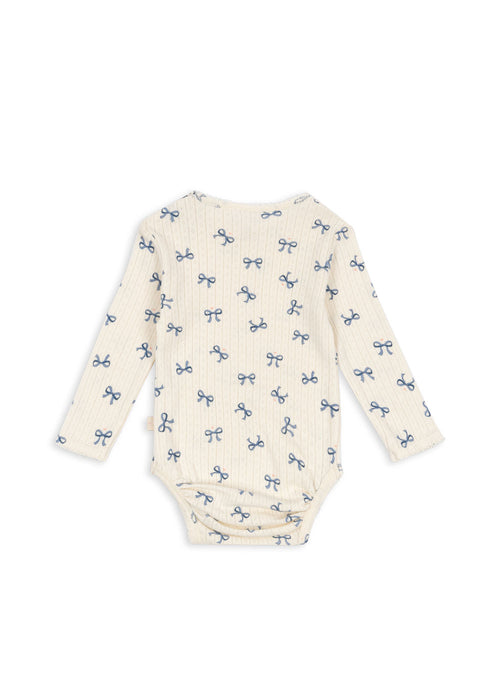 KONGES SLØJD - MINNIE BODYSUIT BOW BLEU