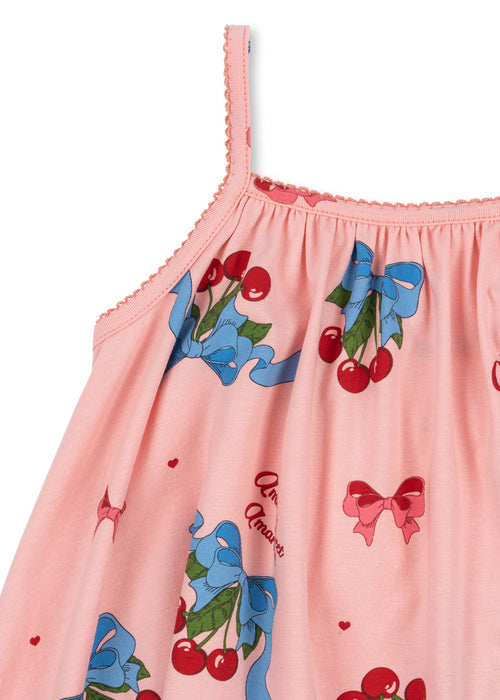 KONGES SLOJD - BASIC STRAP DRESS GOTS AMARENA