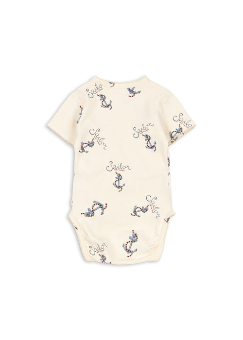 KONGES SLOJD - BASIC SS  BODYSUIT ROCK MY BOAT