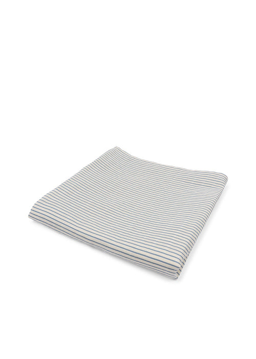 KONGES SLØJD - MUSLIN SWADDLE STRIPE BLUIE