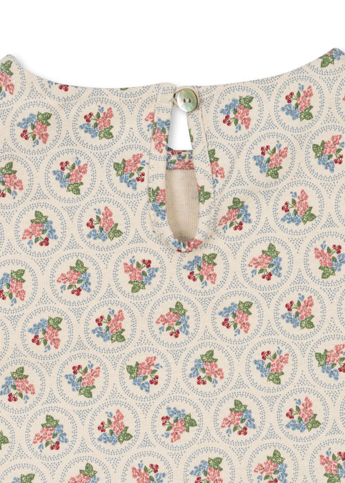 KONGES SLØJD - DREY BLOUSE GOTS VERONA BLUES