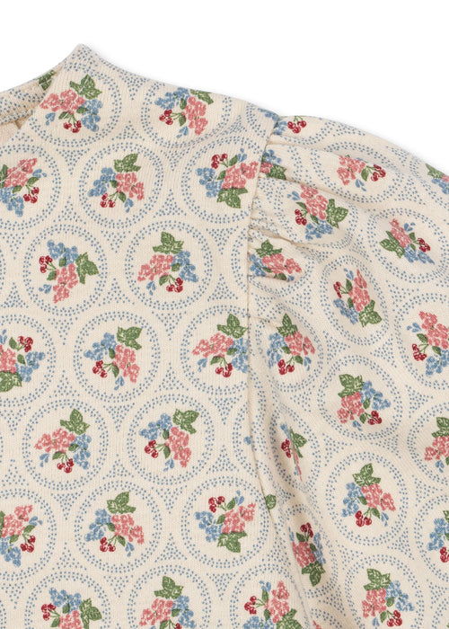 KONGES SLØJD - DREY BLOUSE GOTS VERONA BLUES