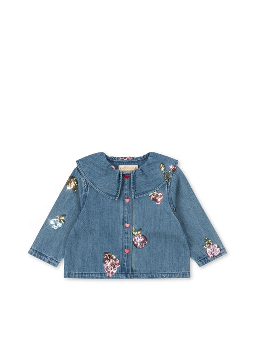 KONGES SLØJD - MAGOT SEQUIN DENIM SHIRT VITAMINS
