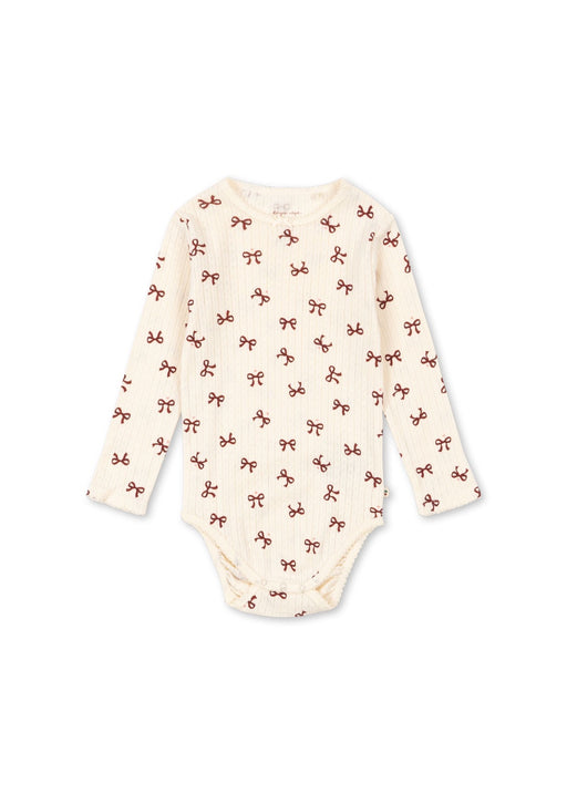 KONGES SLØJD - MINNIE BODYSUIT BOW ROUGE