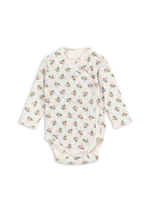 KONGES SLØJD - MINNIE KIMONO BODYSUIT VERONA BLUES