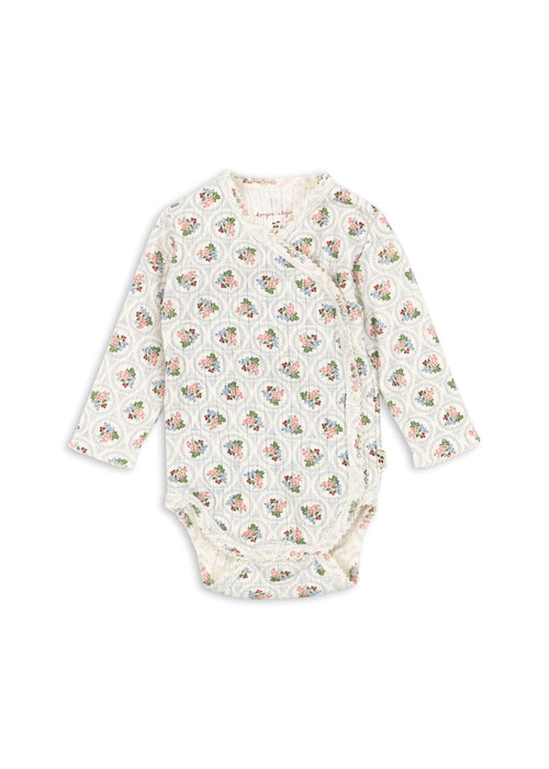 KONGES SLØJD - MINNIE KIMONO BODYSUIT VERONA BLUES