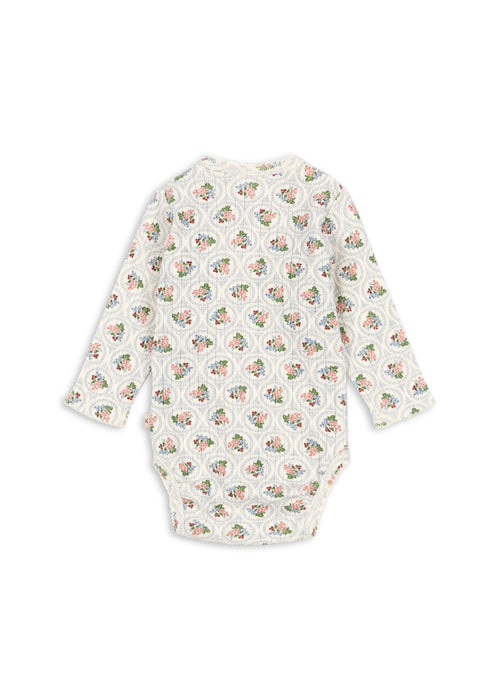 KONGES SLØJD - MINNIE KIMONO BODYSUIT VERONA BLUES