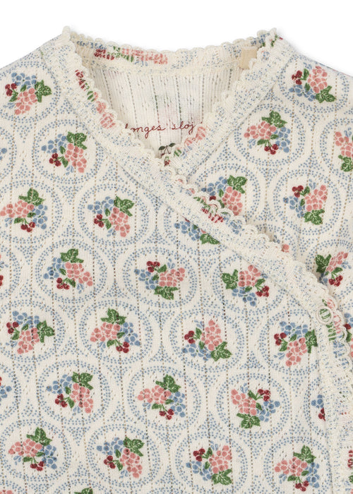 KONGES SLØJD - MINNIE KIMONO BODYSUIT VERONA BLUES