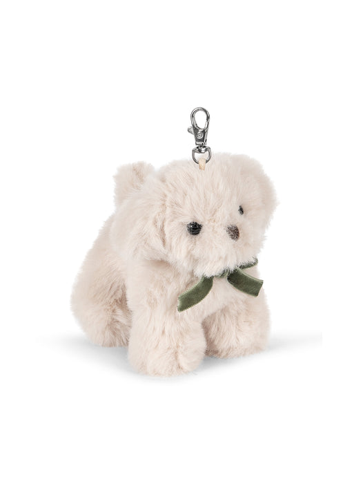 KONGES SLØJD - ANIMAL BAG CHARM OFF WHITE PUPPY