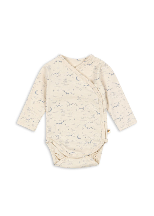 KONGES SLØJD - BASIC LS NEWBORN BODY GOTS CIELO MARINO