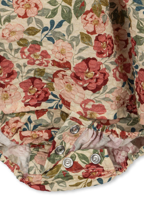 KONGES SLØJD - BELLA FRILL ROMPER GOTS TANGO