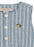 KONGES SLØJD - ELLIOT ROMPER GOTS TRIO BLEU STRIPE