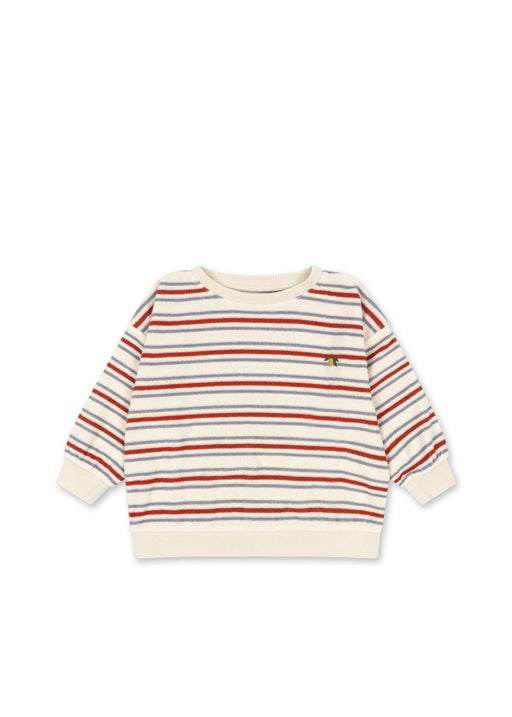 KONGES SLØJD - ITTY RIB SWEAT SHIRT GOTS WIND STRIPE