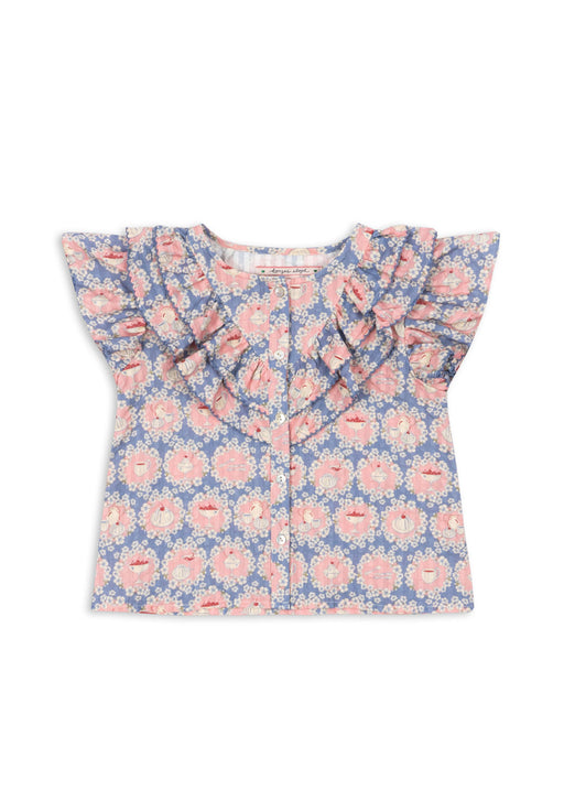 KONGES SLØJD - KIM FRILL SS SHIRT GOTS SNACK TIME SNACK TIME