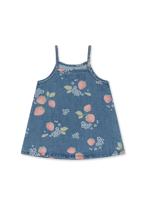 KONGES SLØJD - MAGOT STRAP DRESS GOTS MARMELADE SUN