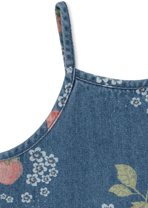 KONGES SLØJD - MAGOT STRAP DRESS GOTS MARMELADE SUN