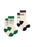 KONGES SLØJD - 2 PACK RIB FRIES SOCKS FINE DINING
