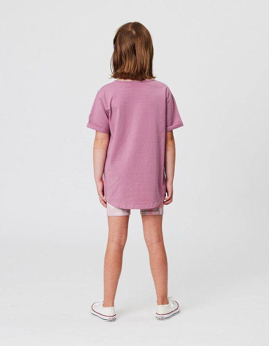 RAD TRIBE Tee in Mauve - The Kids Store