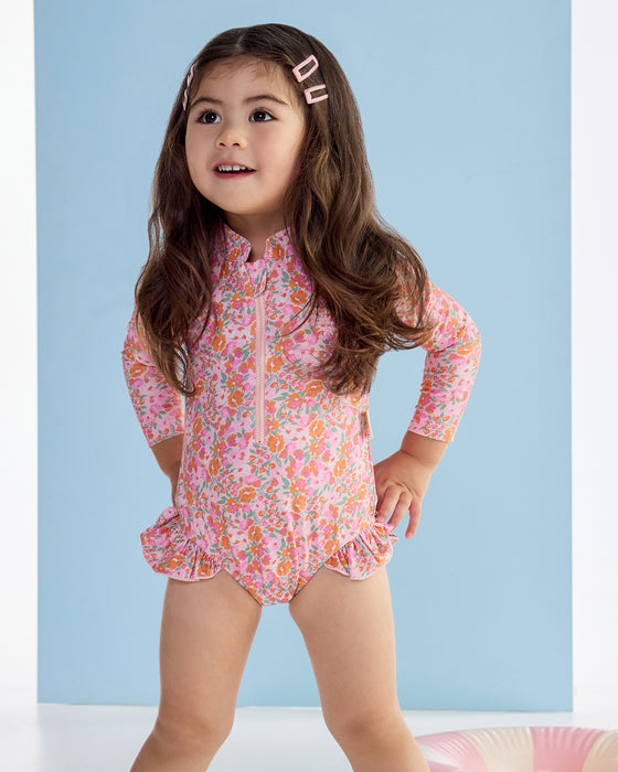 KAPOW - FLORENTINA LS RASHIE SWIMSUIT