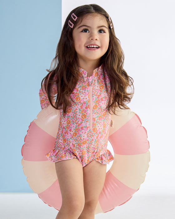 KAPOW - BABY FLORENTINA LS RASHIE SWIMSUIT