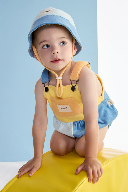 KAPOW - TWO TONE TERRY ROMPER