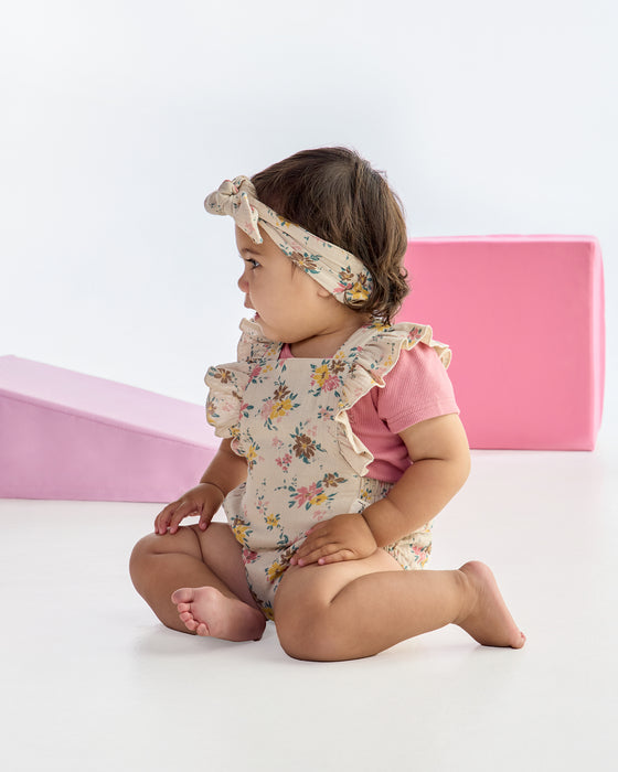 KAPOW - YASMINE FLORAL PLAYSUIT