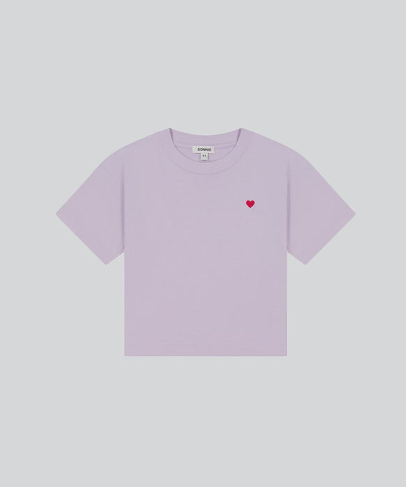 SONNIE - HEART TEE VIOLET